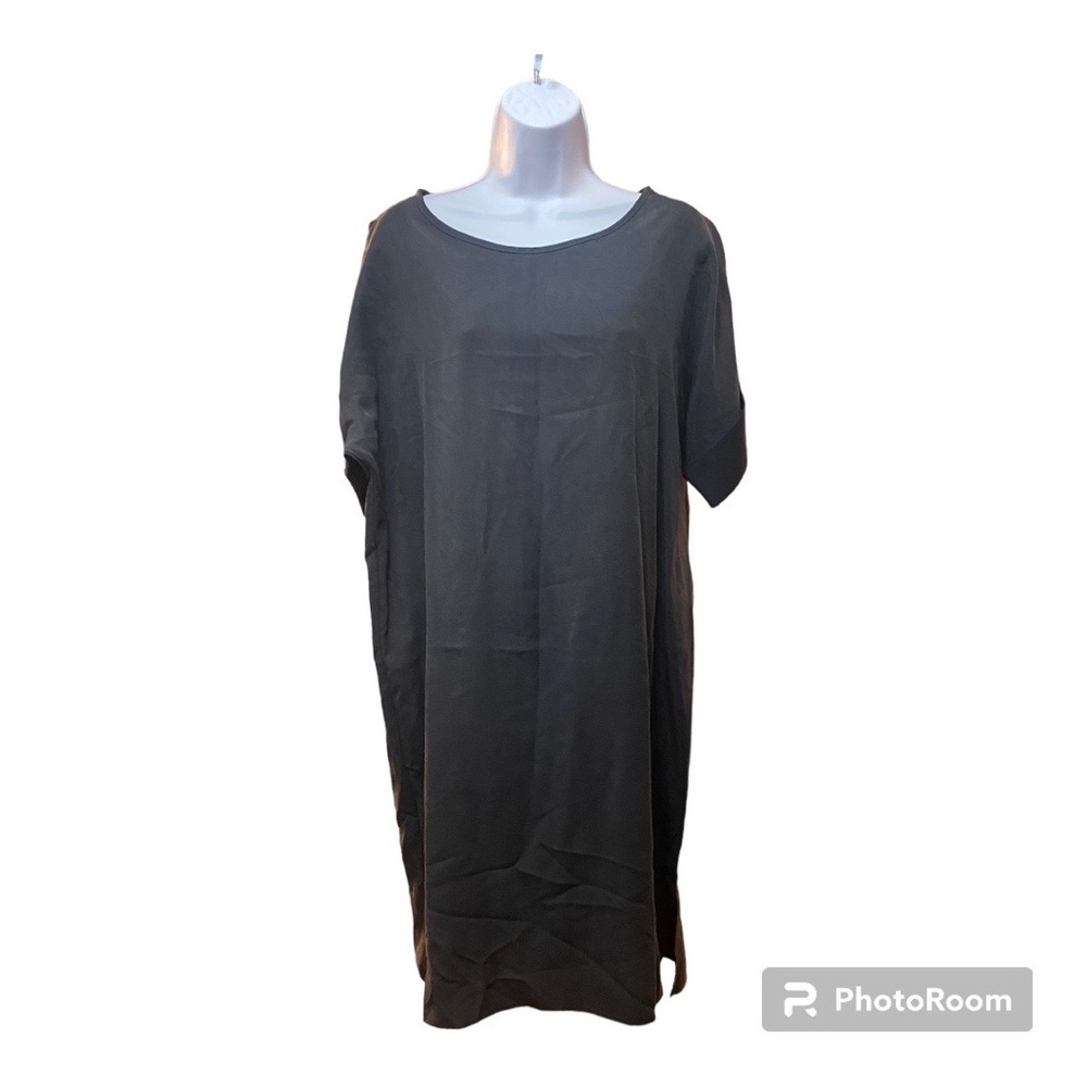 NATALIE BUSBY *NWT* Everyday T Dress in Smoke Color Size Medium